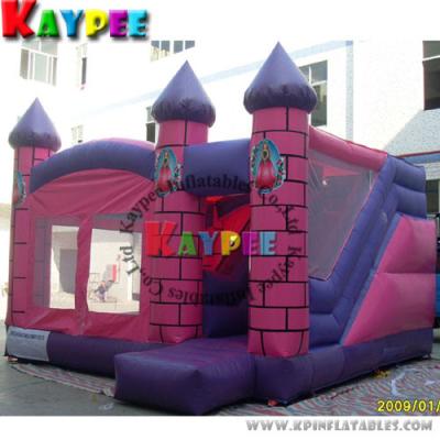 China Inflatable Pink castle combo ,inflatable bouncer with slide KCB029 for sale