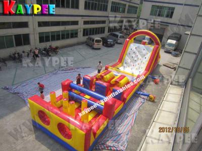 China 3 in 1 Combo Obstacle,inflatable obstacle course KOB048 for sale