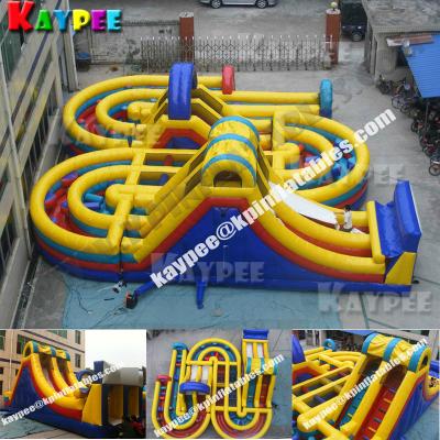 China Huge Inflatable fun obstacle zone,inflatable sport game, KOB054 for sale