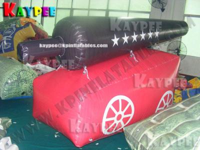 China Bunker Cannon,Inflatable paintball bunker,arena,paintball field KPB035 for sale