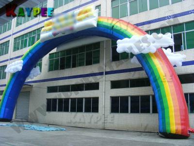 China Inflatable rainbow Arch,inflatable archway,advertising event inflatable,KAR012 for sale