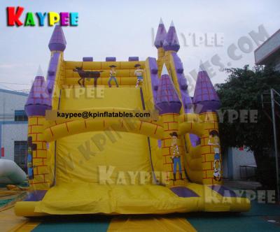 China Commercial Castle Slide Inflatable slide Game Colourful slide for sale