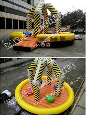 China Commercial Wrecking Ball, interactive balance ball,inflatable sport game KSP053 for sale