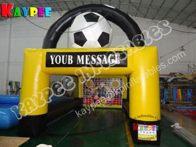 China Football goal,inflatable football shooter for sale