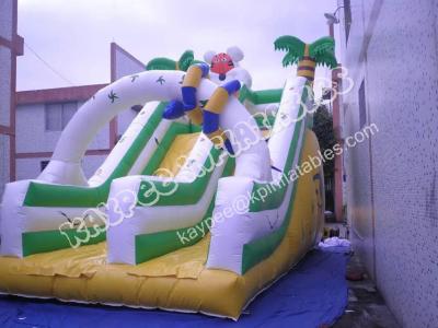 China Hot Inflatable Jungle slide, ,Inflatable Tiger slide,standard slide for sale