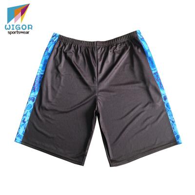 China Wholesale Custom Antibacterial Mesh Fabric Breathable Lightweight Mens Basketball Shorts for sale