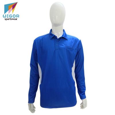 China Slim Fit Anti-Wrinkle Fit Polo Shirt Lightweight Fabric Style Breathable Custom Women's Long Sleeve Polo Shirts for sale