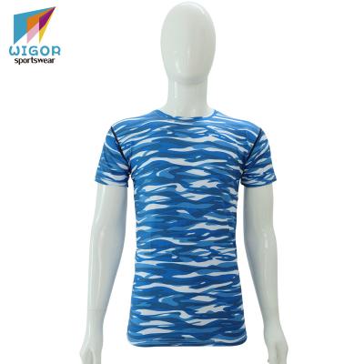 China Free Long Sleeve Design Available Custom Design Camouflage Compression Shirts Fitness Shorts Slim Sleeve Shirts for sale