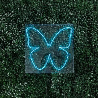 China Decorative Neon Sign Manufacturer Electronic Custom Butterfly Small Neon Light Letter for sale