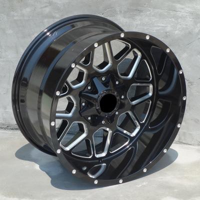 China 80E315 Aluminum Alloy Car Rim 22 -44 Inch Wheels ET Wheels Aluminum Rim 6 Hole 4*4 Off Road Wheels for sale