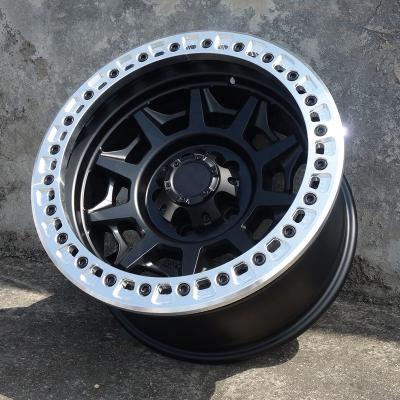 China New 2005 High Quality Customized Aluminum Alloy Wheel Hubs Forge Wheels Edges Beadlock 17 Off Road 5x127 for sale