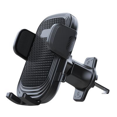 China Popular multifunctional car phone bracket new mobile phone outlet creative air conditioner car with rotary hook for sale