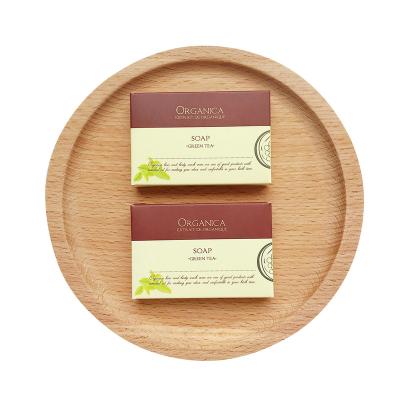 China Wholesale Hotel Spa Removal Hotel Use Pure Natural Green Tea Essenc Hotel Soap Base Cleansing Kit for sale