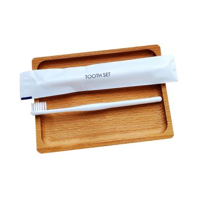 China Single Disposable Toothbrush With Toothpaste Inside Imported Toothpaste Hotel Travel Use Travel Toothbrush With Toothpaste Inside for sale