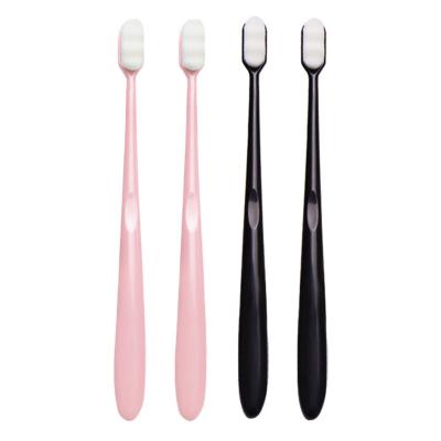 China Global sales of adult nylon toothbrush 20000 multi plastic toothbrush nano toothbrush nano bristle soft bristle cover colorful for sale