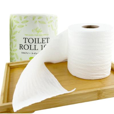 China Top Quality Eco Friendly Eco Friendly Water Soluble Recycled Pulp Soft Tissue Cheap Scott Toilet Paper Anti-blocking for sale