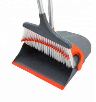 China Ningbo Detachable EST lobby cleaner pp folding dust pan and mop windproof set in stock for sale