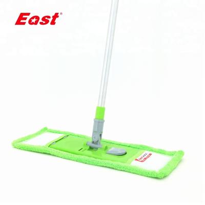 China Sustainable Professional Floor Cleaning Flat Microfiber Mop for sale