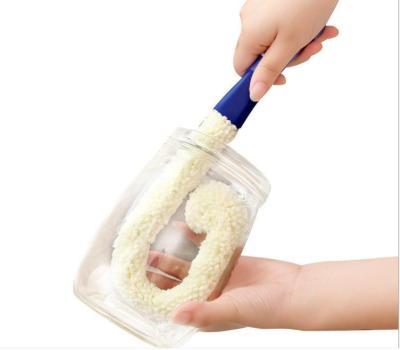 China Sustainable Household Cleaning Kitchen Brush Wash Bottle Brush For Cleaning Kitchen for sale