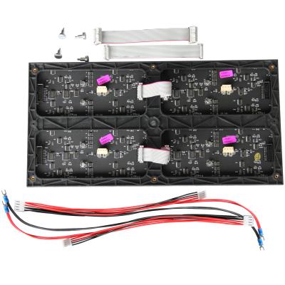 China P2 Indoor Stable Integrated Light / Driver SMD 256*128mm Full Color Led Modules With Free Power Cable And Data Cable for sale