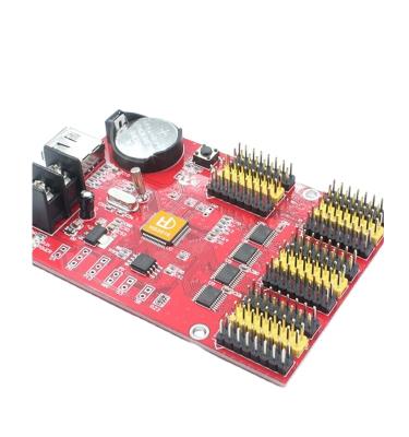 China Integrated Light/Driver Huidu WIFI Controller Board For Outdoor Advertising P10 Led Display for sale