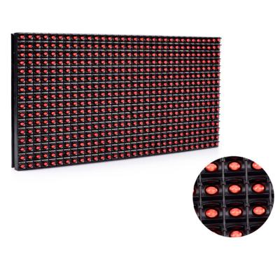 China DIP OUTDOOR p10 led module p10 outdoor (1r) - v701c single red color led display module for sale