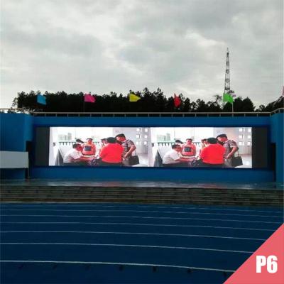 China Large led display outdoor advertising large led screen led display p6 outdoor led screen for sale