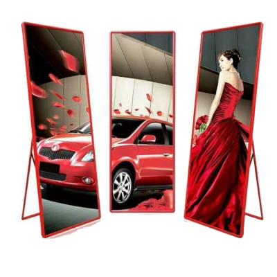 China Indoor Floor Stand LED Display Mobile LED Panel Rental LED Video Wall for sale