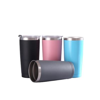 China Custom Wholesale Cups In Bulk Stainless Steel Travel Tumbler 2022 Newest 20oz Viable Tumbler for sale