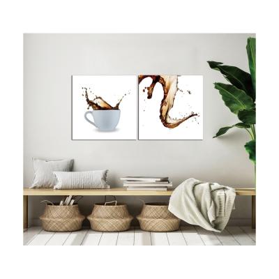 China Modern Minimalist Art Prints Acrylic Painting For Wall Decoration Fashion Wine Red Restaurant for sale