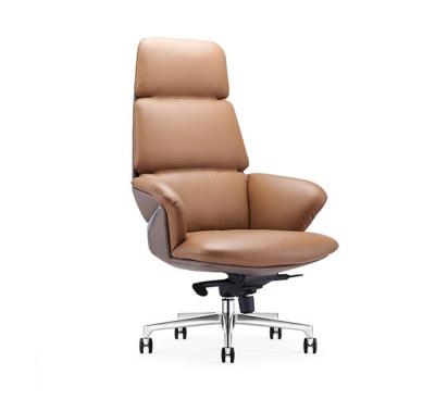 China Board Room Chair Boss Office Chair With High Quality Synthetic Leather Ergonomic Executive SGS Test Certificate for sale