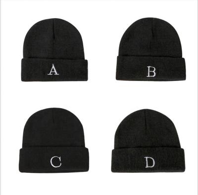 China Golf JOINT Beanie Cuffed Beanie Knit Cap Knitted Beanies Hats Custom Acrylic Wholesale Winter Knitted Hat for sale