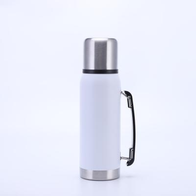 China PORTABLE High Quality Double Wall Stainless Steel Water Bottle With Handle New Design Thermoses Vacuum Flask Insulated for sale