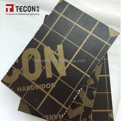 China TECON 18mm Traditional Hardwood Construction Plywood for sale