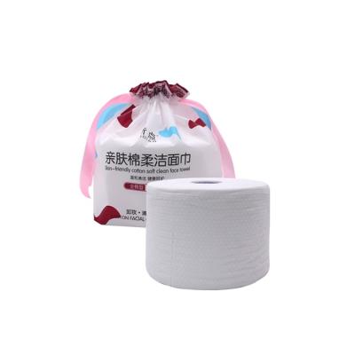 China Wholesale High Quality Disposable Cotton Nonwoven Rolled Soft Disposable Face Towel for sale