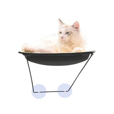 China 2021 Viable Hot Sale Hanging Cat Hammock Removable Cushion With Suction Cup For Balcony Window Cat Hammock Bed for sale