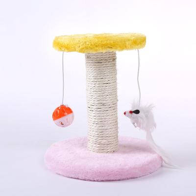 China New Cat Climbing Frame Sisal Sustainable Fashionable Luxury Multilayer Tree Cat Grab Post for sale