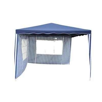 China High Quality Outdoor Steel BBQ Tent Garden Gazebo Canopy Easily Assembled Folding Roman Tent for sale