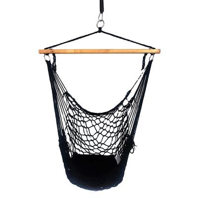 China Softly Best Selling Hanging Hammock Swing Chair Lace Rope Hammock Chair Suitable For Garden Furniture for sale