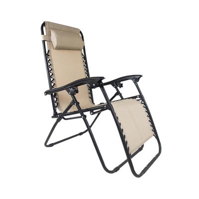 China (Height)Adjustable Recliners Beach Folding Lounger Sofa Weightless Recliner Chair With Canopy for sale