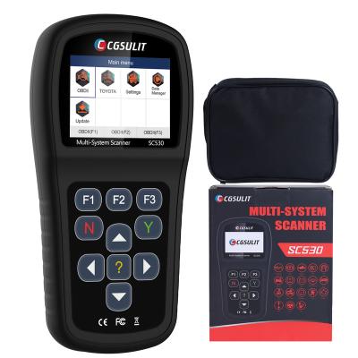 China CGSULIT SC530 Auto Vehicle Heavy Duty Car Trouble SRS Smart VIN Diagnostic Tool for sale