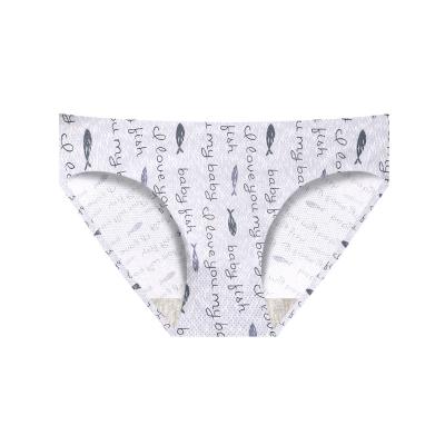 China China Underwear Women Seamless Underwear High Quality Printing Flower Panties Teen Girl Quick Dry Breathable for sale