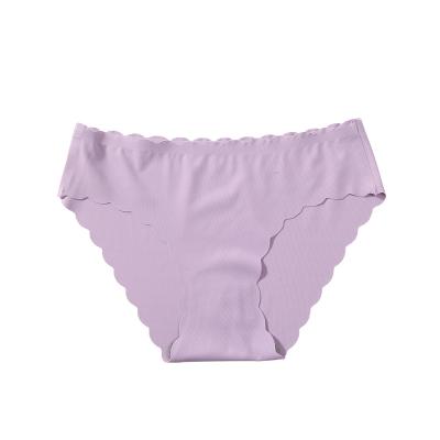 China Antibacterial Best Selling Ladies Comfortable Female Breathable Underwear Panties Solid Color Seamless High Quality Girl for sale