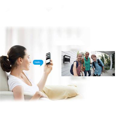 China outdoor doorbell night vision camera ip camera video intercom battery operated wifi doorbell 144*32.3*74.5mm for sale