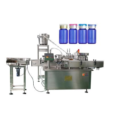 China High Speed ​​Western Food Double Station Bottle Filling Line for sale