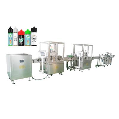 China Food Eyedrop Arranging Drying Washing Sterilization Filling Capping Labeling Production Line for sale