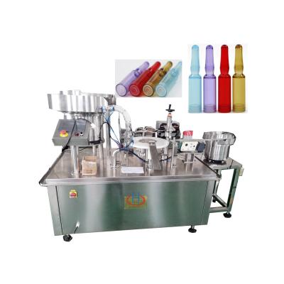 China Plastic Food Ampoules Bottle Disposable Bottle Ampoules Injection Fresh Broken Bottle Filling Machine for sale