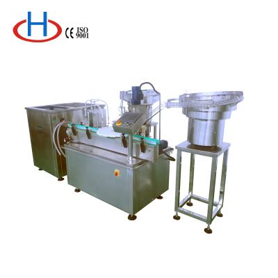 China Food Essential Oil Dropper Glass Bottle Filling And Capping Machine for sale