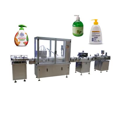 China Food Hand Sanitizer 30ml Antibacterial Filling Machine for sale