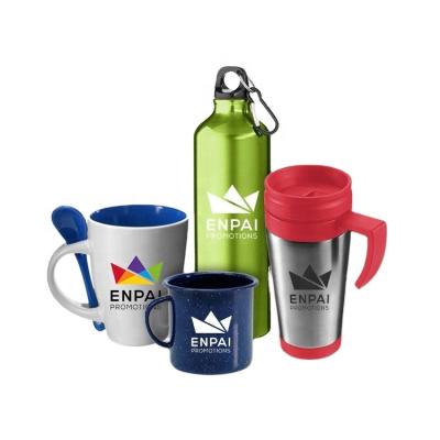 China Sustainable Promotional Custom Coffee Mug, Aluminum Water Bottle, Travel Mug for sale